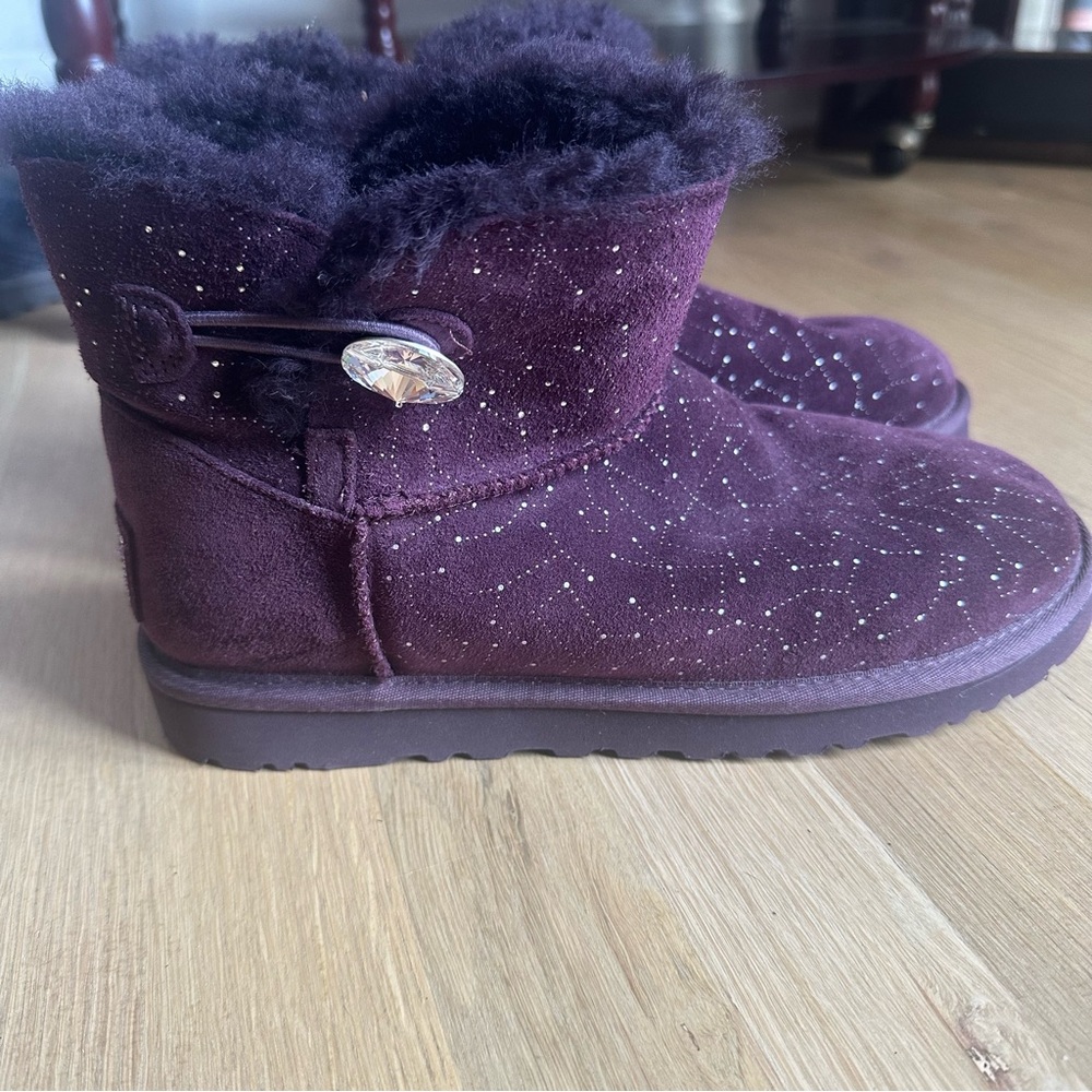 Ugg Boots. Purple. Size 9.